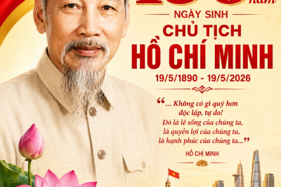 KỈ NIỆM 136 NĂM NGÀY SINH CHỦ TỊCH HỒ CHÍ MINH